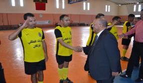 القيادة الجهوية للدرك الملكي بأكادير تنظم دوري في كرة القدم بالقاعة المغطاة بالدشيرة