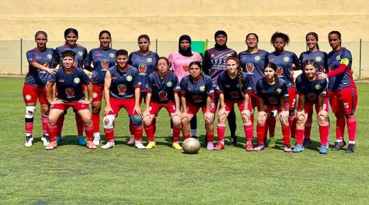 فتح سيدي بنور لكرة القدم النسوية يتوج بطلا لعصبة الشاوية دكالة