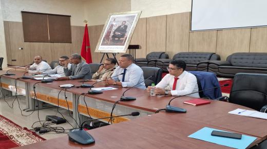 لقاء تواصلي مع مستفيدي و منخرطي ودادية النور السكنية بتنغير