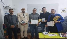 جمعية الشعلة ببيوݣرى تنظم لقاء أدبيا احتفاء بالشاعرين عبد الله الرخا وآمينة الحدادي