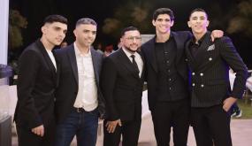 النجم عبد الله الداودي يحيي حفل زفاف اللاعب فيصل فجر