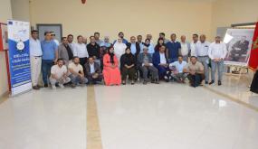 إستقبال وفد مدينة طاطا المكون من منتخبين وممثلي الهيئات الإستشارية بجماعة أيت ملول في إطار مشروع “تشارك”