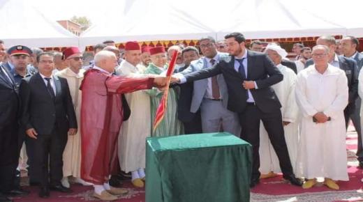 عامل الإقليم يشرف على عدة مشاريع بمناسبة عيد العرش المجيد