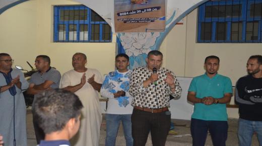 رئيس المجلس الجماعي أورير يقوم بزيارة تفقدية لمخيم أطفال ضحايا زلزال الحوز بدار الطالب أورير