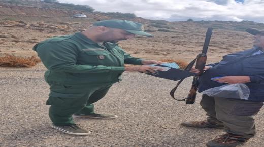 أكادير إداوتنان: المدير الجهوي للوكالة الوطنية للمياه والغابات يقوم بجولة واسعة لمراقبة القنص والحفاظ على الثروة الوحيشية (بالصور)