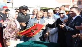 بمناسبة الاحتفال بالذكرى التاسعة والأربعين لانطلاق المسيرة الخضراء المظفرة، عمالة انزكان أيت ملول تعرف انطلاقة برنامج التدشينات لمشاريع الخير و النماء ، بالجماعات الترابية لأولاد دحو والتمسية