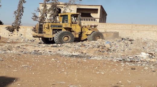 المزار: جمعية ايت القاضي للبيئة والتنمية الاجتماعية تنظم حملة واسعة بتنسيق مع السلطة المحلية