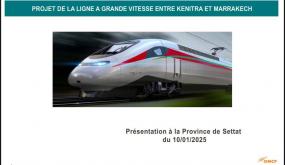 إقليم سطات يُعلنُ جاهزيَّتهِ لِبدءِ أشغالِ خطِّ القطارِ الفائقِ السُّرعةِ