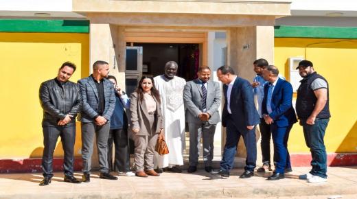 زيارة الجمعية المغربية للإغاثة المدنية لقنصلية السنغال وغينيا بيساو بمدينة الداخلة تعزز التعاون المشترك