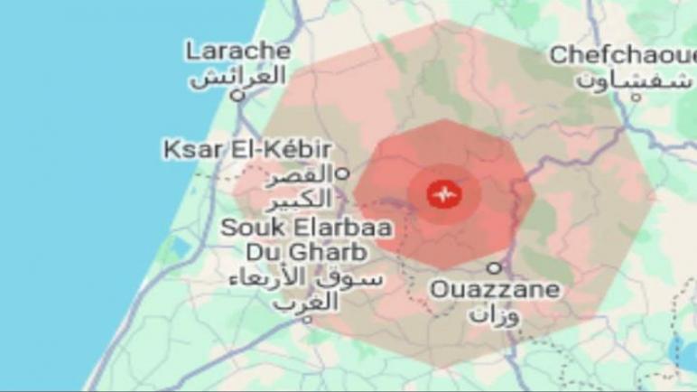 “هزة أرضية قوية تضرب مدن المغرب من بينها مدينة القصر الكبير وتثير حالة من القلق بين السكان”