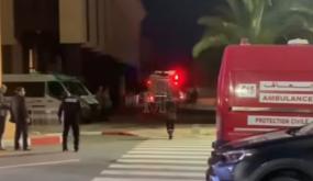 حريقٌ مُهولٌ بقصرِ المؤتمراتِ بمراكش يُودي بِحياةِ شخصين وَيثيرُ تساؤلاتٍ حولَ إجراءاتِ السلامة