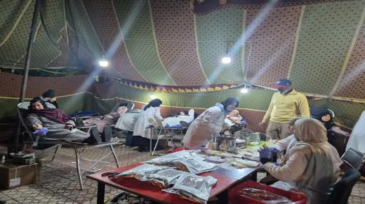 القصر الكبير : 132 متبرع بالدم خلال الحملة 15 من تنظيم الكشفية الحسنية المغربية