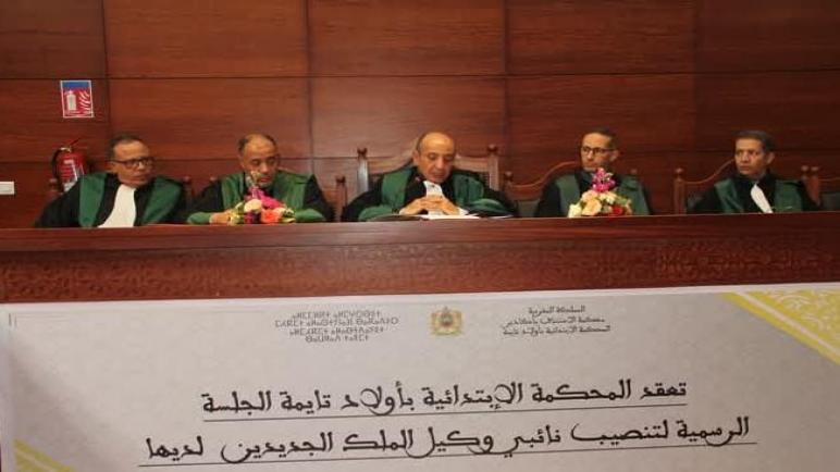 إقليم تارودانت: تنصيب رسمي لدفعة جديدة بهيئة القضاء بأولاد تاييمة