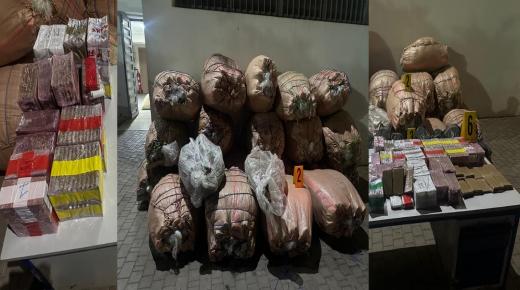 عملية أمنية نوعية بسطات تُحبط شبكة ترويج مخدرات وتضبط أطنانًا من المواد المُهرَّبة