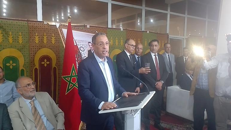 حفل تكريم السيد إبراهيم أبو زيد بمقر عمالة إقليم سطات