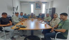 لقاء التنسيقية الجمعوية المحلية لتتبع الوضع الصحي مع إدارة مستشفى القرب بالقصر الكبير