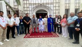 المركز الإجتماعي التربوي بالقصر الكبير ينظم معرضا فنيا من إبداعات المكفوفين