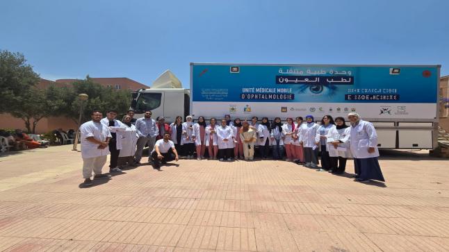 قافلة طبية متعددة التخصصات في إطار البرنامج الجهوي للقوافل الطبية لجهة سوس ماسة بكل من جماعتي أولاد داحو و أيت ملول