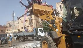 حملة تحرير الملك العمومي بسطات