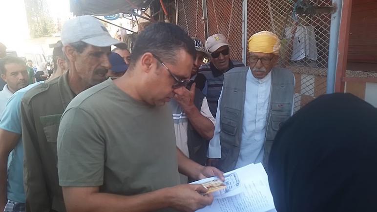 تحرير الملك العمومي بسطات