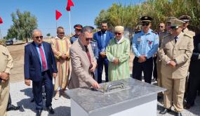 عامل إقليم الخميسات يعطي انطلاقة بناء إعدادية تارميلات بمناسبة عيد العرش المجيد