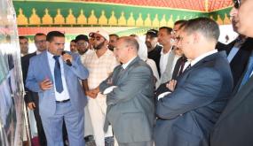 بمناسبة عيد العرش المجيد.. عامل إنزكان آيت ملول يعطي انطلاقة مشاريع طرقية هامة بجماعة تمسية