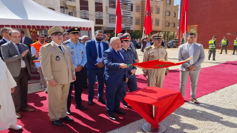 عبد اللطيف النحلي يُعطي انطلاقة بناء ثلاثة ملاعب للقرب بالخميسات احتفالاً بعيد العرش