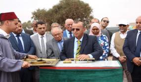 من أجل تنمية شاملة: اسماعيل ابوالحقوق عامل إنزكان ايت ملول يعطي انطلاقة مشاريع استراتيجيةاحتفاء بذكرى ثورة الملك والشعب وعيد الشباب.