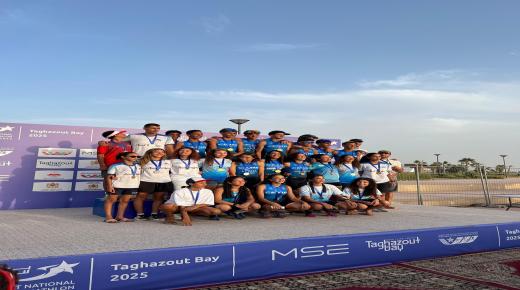 الدشيرة الجهادية تتألق: النادي البلدي يحقق الهيمنة الوطنية في الترياثلون للمرة الخامسة.