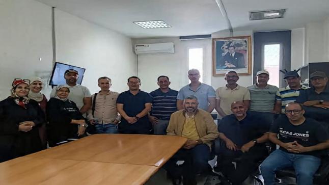 التنسيقية الجمعوية المحلية لتتبع الوضع الصحي تعقد اجتماعاً مع المدير الإقليمي للصحة بالعرائش