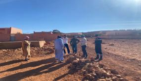 زيارة ميدانية أولية لتحديد مواقع بناء أربع ملاعب رياضية معشوشبة (بالعشب الاصطناعي) بجماعة سيدي عبد الله اوبلعيد