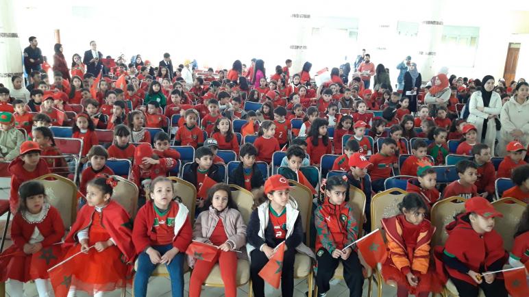 مؤسسة الهدى الخصوصية بالقصر الكبير تحتفي بذكرى المسيرة الخضراء وعيد الاستقلال