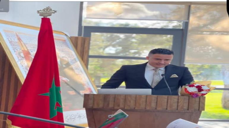 انس ريري يطرح أطروحته برحاب جامعة ابن طفيل بالقنيطرة