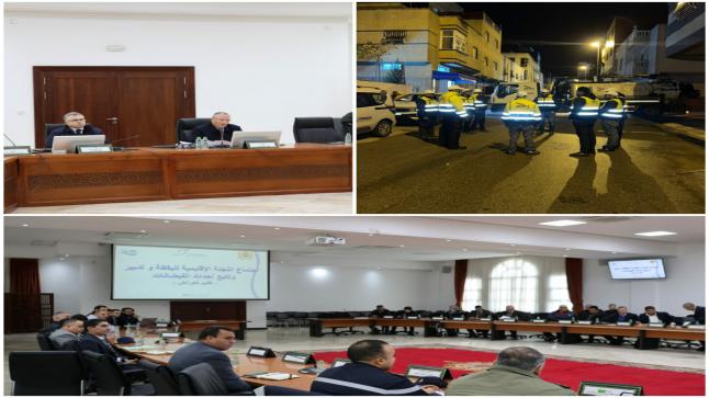 اللجنة الإقليمية لليقظة بالعرائش تعقد اجتماعًا لمواجهة الفيضانات وتعزيز حالة التأهب الشتوي