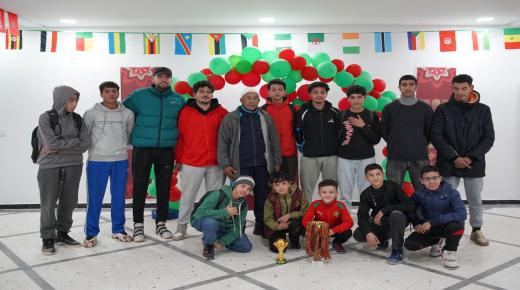 فعاليات المجتمع المدني بسيدي بنور تحتفي بالكان وكأس الأمم إفريقيا بدار الشباب