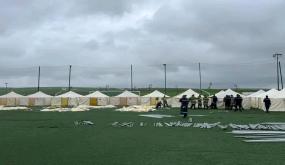 السلطات بالقصر الكبير تجهز خيام لإيواء المتضررين من آثار الفيضانات