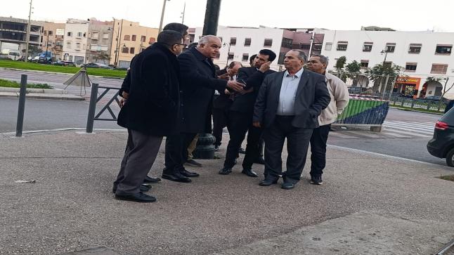 زيارة غير مبرمجة لعامل عمالة انزكان بجماعة الدشيرة الجهادية للوقوف على احتلال الملك العام