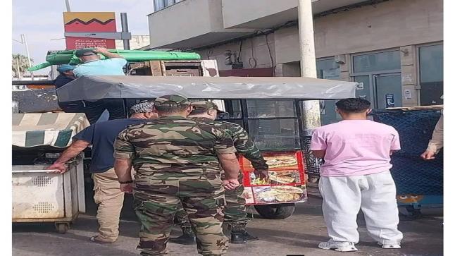 حملة لتحرير الملك العمومي بعدد من شوارع مدينة القصر الكبير