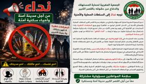 الجمعية المغربية لحماية المستهلك والدفاع عن حقوقه بالقصر الكبير توجه نداءً إلى السلطات المحلية والأمنية