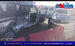 استنفار أمني بالطريق السيار.. سائق يقتحم محطة الأداء بسيدي علال البحراوي ويصطدم بسيارة للدرك الملكي