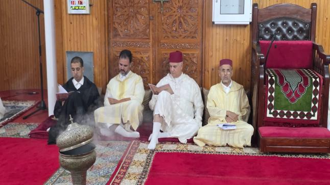 السيد محمد الزهر يترأس حفل إحياء ذكرى المولد النبوي الشريف بمسجد الأبرار بإنزكان