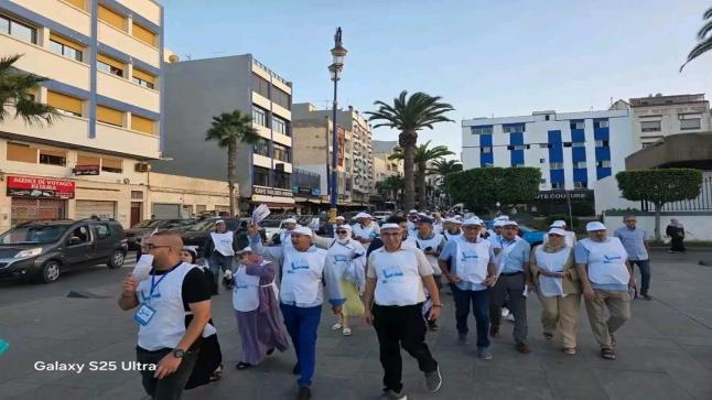 الدكتور محمد بودرا يواصل حملته الانتخابية بمدينة الحسيمة