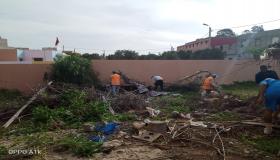 فعاليات جمعوية تحتفل بيوم المجتمع المدني بتنظيم حملة نظافة بمؤسسة عمومية بايت ملول