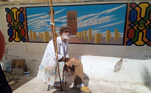 الرسام أضرضور يتأسف عن غياب إرادة حقيقية للنهوض بالشأن الثقافي بسيدي إفني