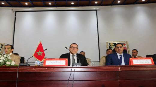 أحمد حجي والي جهة سوس ماسة يترأس حفل تنصيب رجال السلطة الجدد بعمالة أكادير إداوتنان.