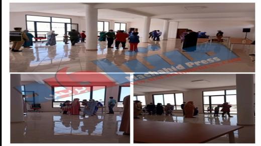 مخالطي مصابي بؤرة الوحدة الصناعية بأيت ملول يستفيدون من تحاليل بمسبح القليعة