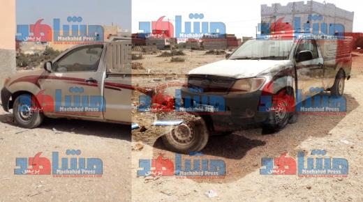 العثور على سيارة مجهولة المصدر بالمزار ضواحي أيت ملول