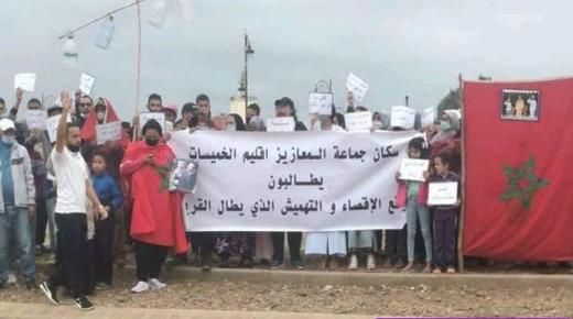 مسيرةالعطش بجماعة المعازيز تستنفر المسؤولين