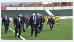 إعطاء إنطلاقة أشغال بناء المركز الجامعي للتكوين في كرة القدم ببني ملال