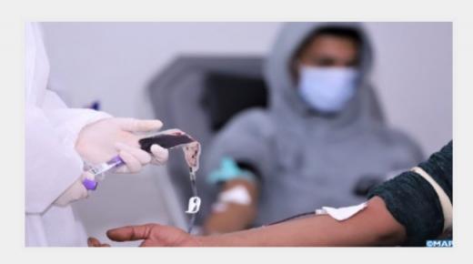 حملة للتبرع بالدم للرفع من المخزون بالقنيطرة